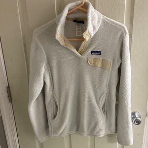 Patagonia Women's Off-White Cowl Neck Sweater